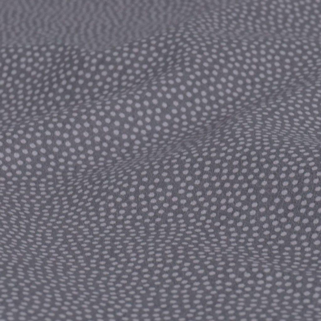 Baumwollstoff Dottys Punkte hellgrau dunkelgrau